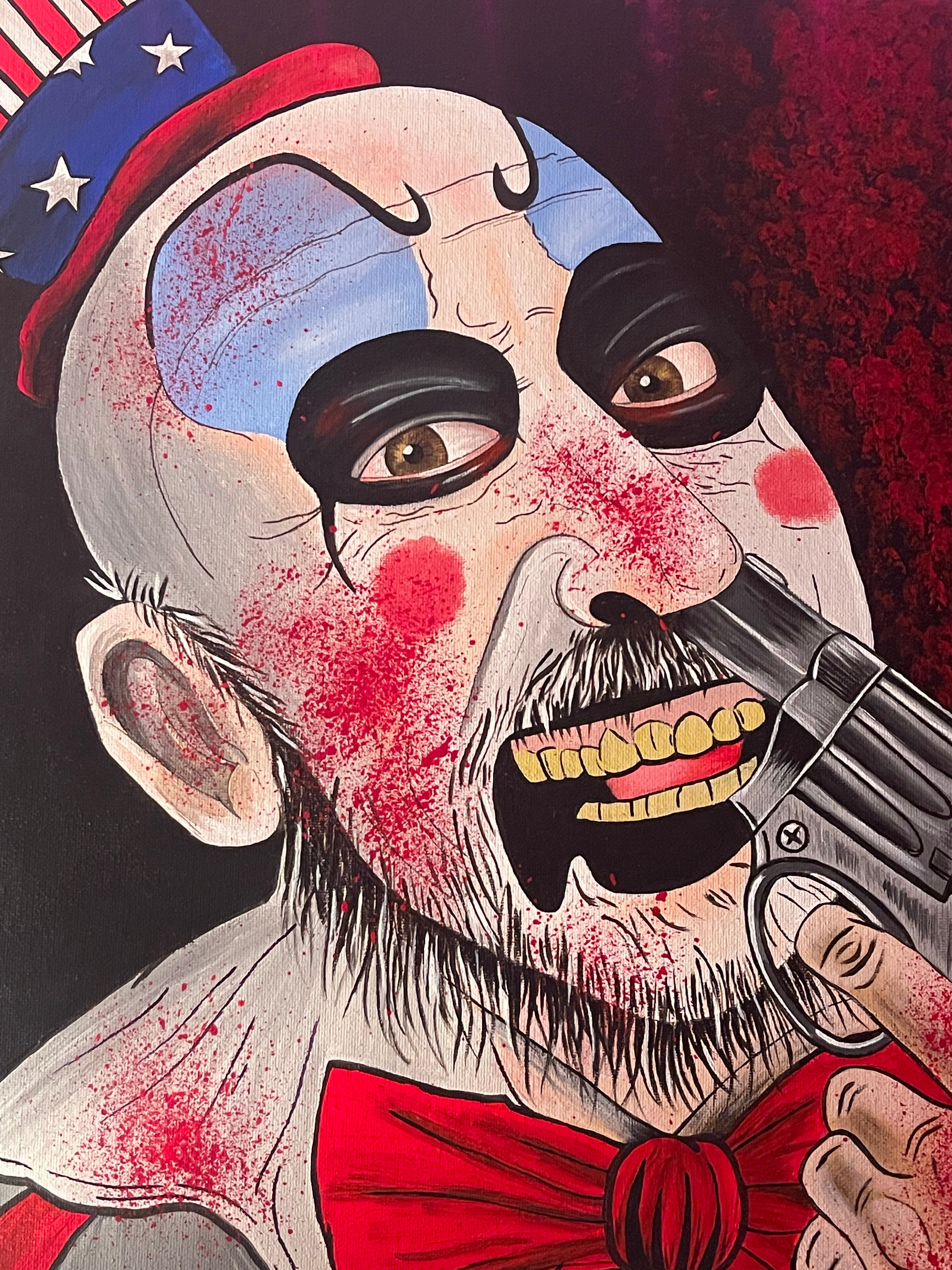 Captain Spaulding Canvas Painting - Large