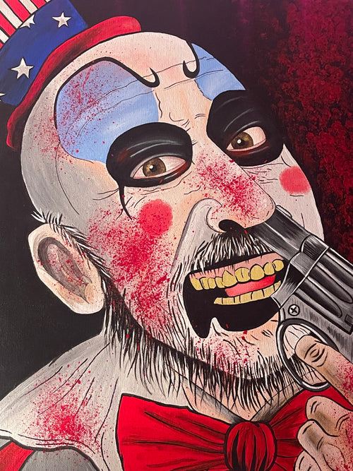 Captain Spaulding Canvas Painting - Large