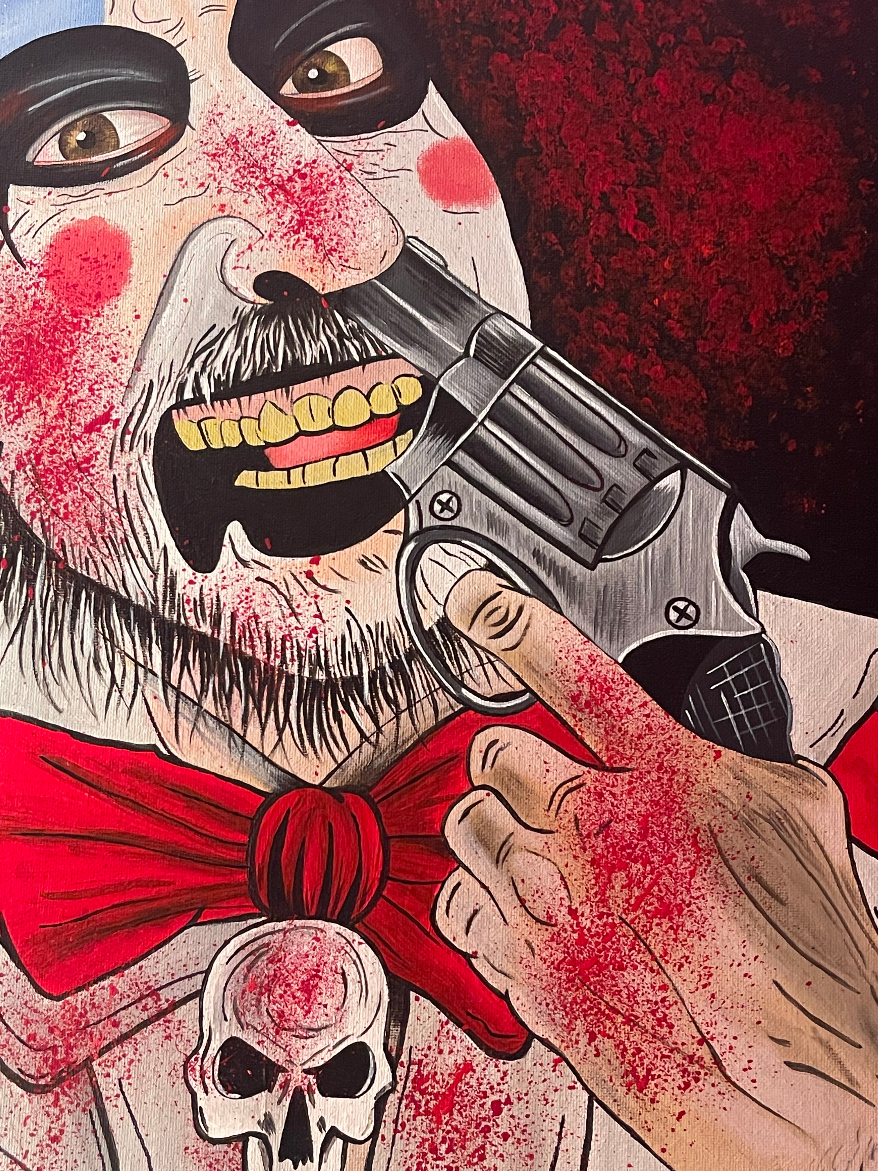 Captain Spaulding Canvas Painting - Large