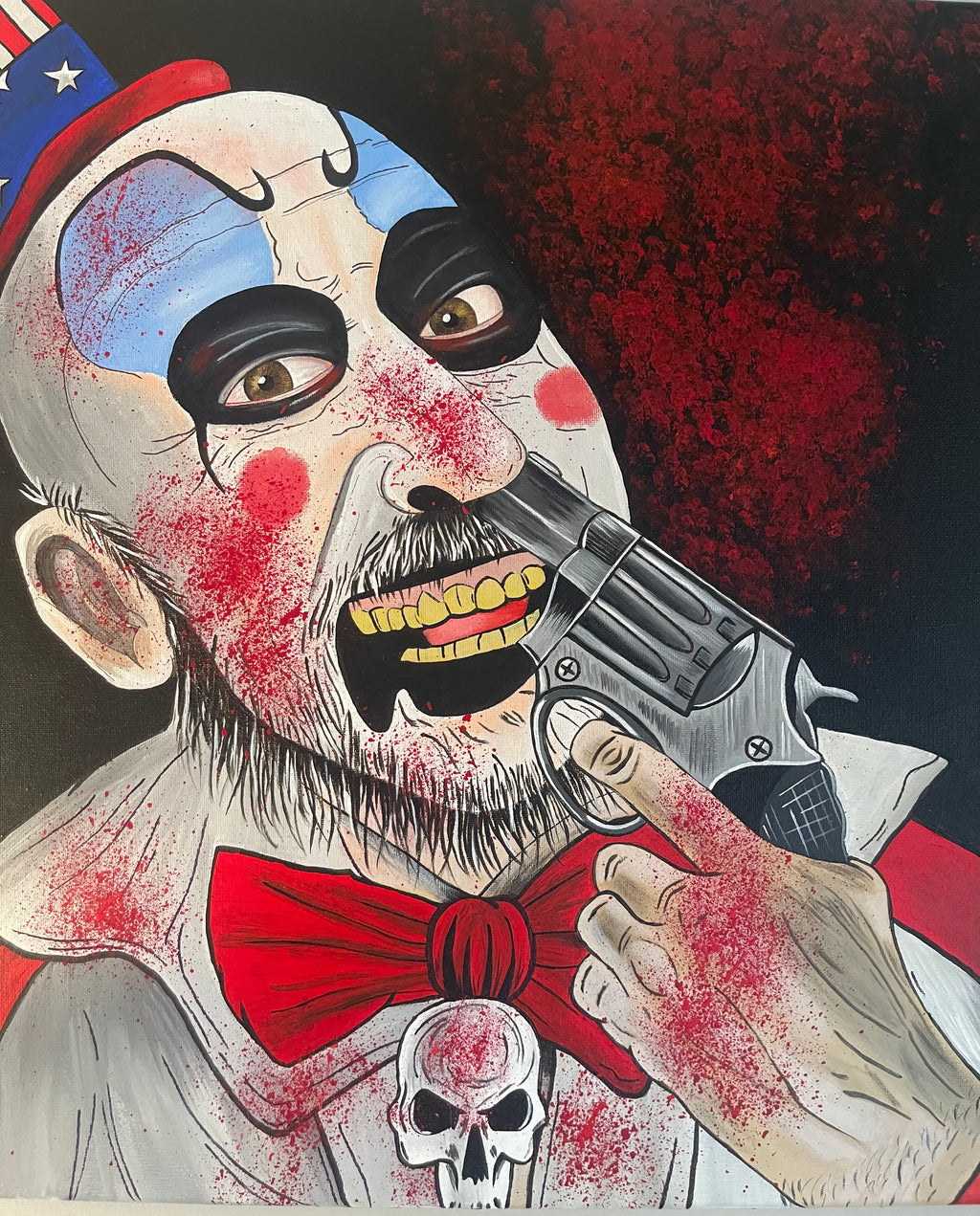 Captain Spaulding Canvas Painting - Large