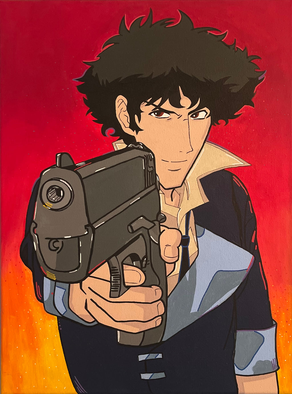 Cowboy Bebop Canvas Painting - Large