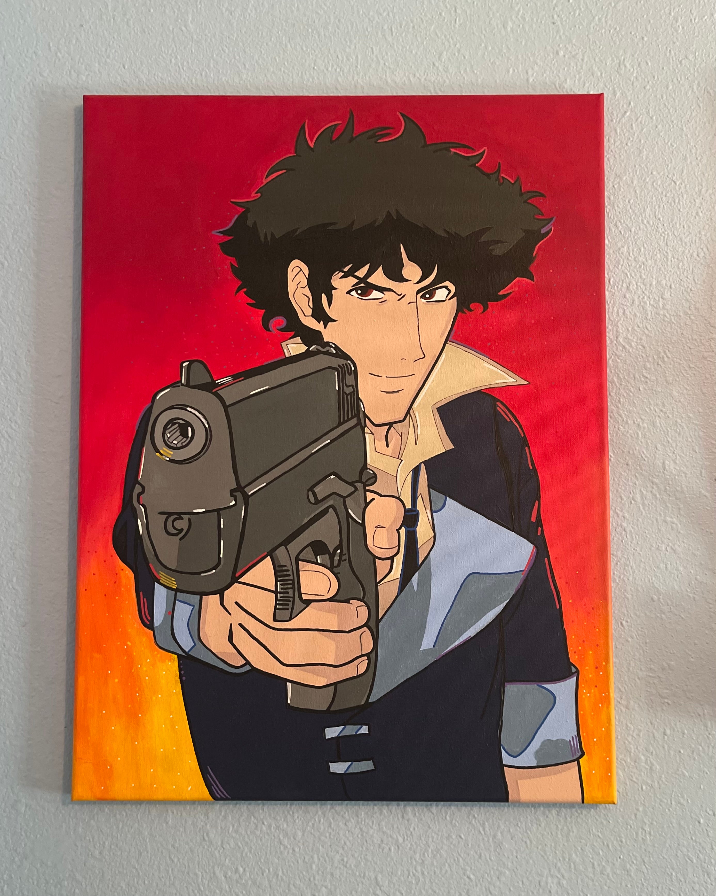 Cowboy Bebop Canvas Painting - Large