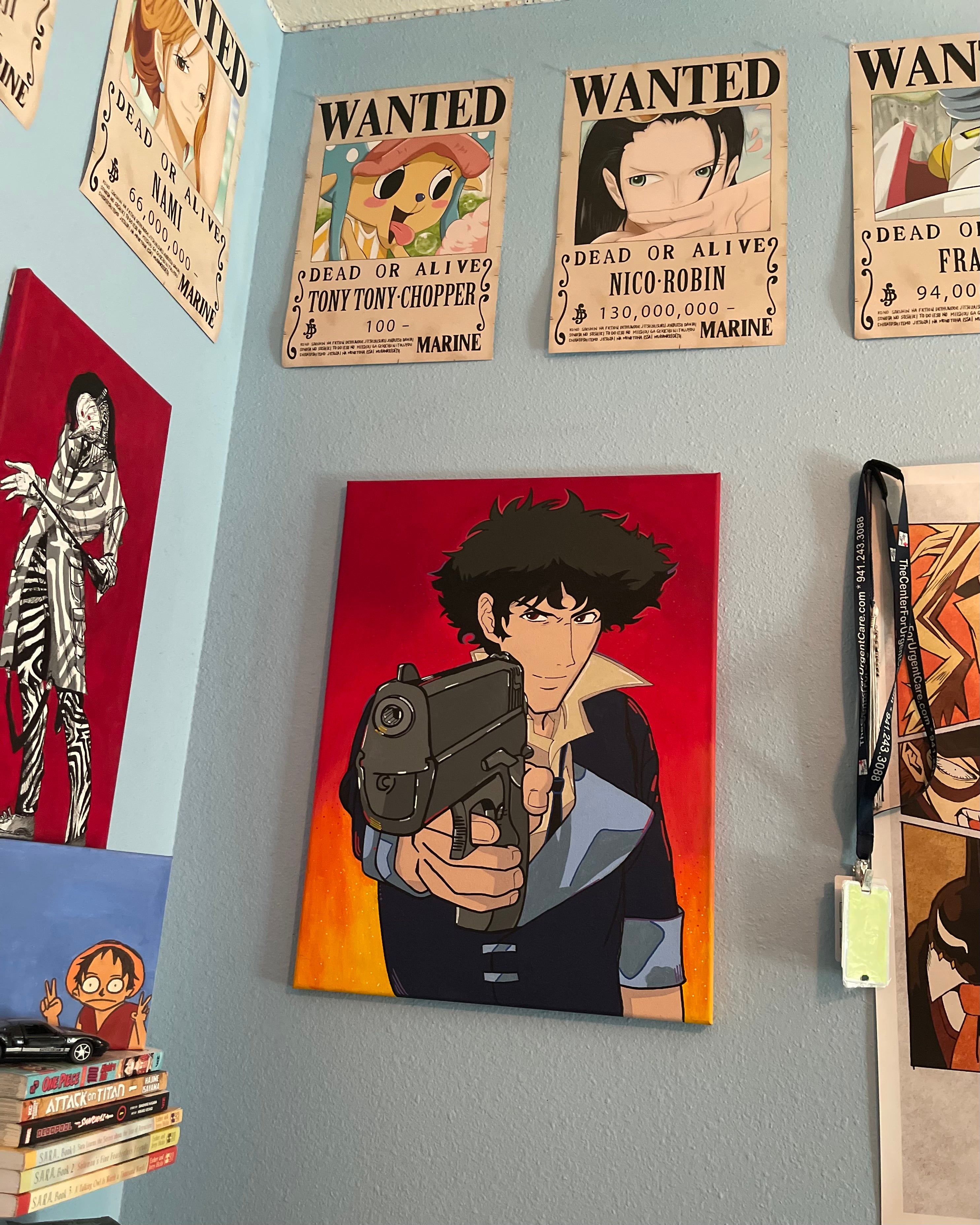 Cowboy Bebop Canvas Painting - Large