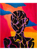 Cracked Soul Canvas Painting - Large