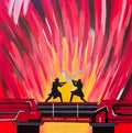 Star Wars Canvas Painting - Medium