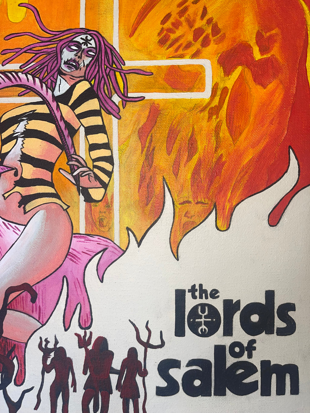 Lords of Salem Canvas Painting - Medium