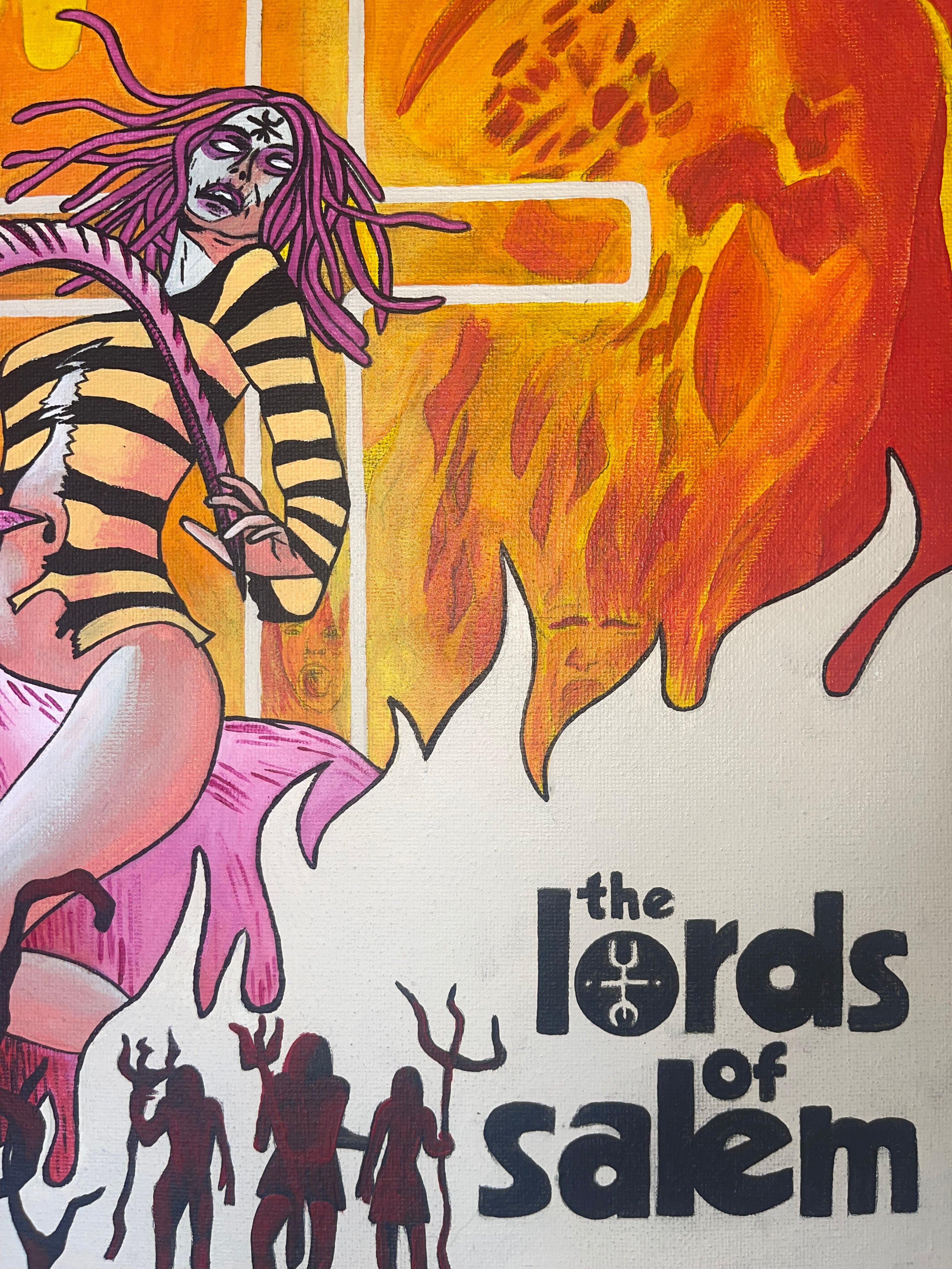 Lords of Salem Canvas Painting - Medium